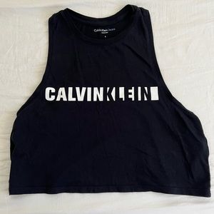 Calvin Klein Razorback Crop Tank